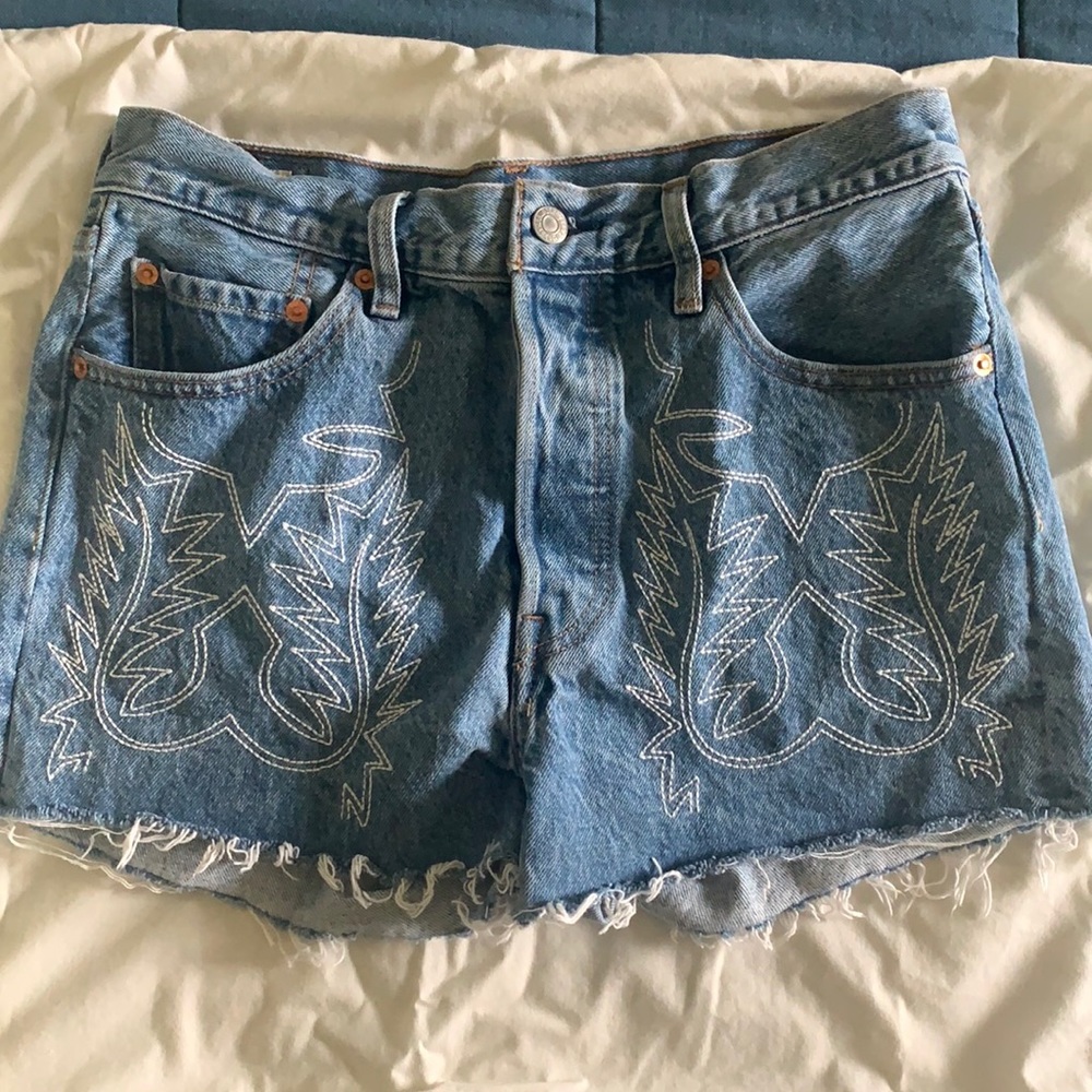 Levi 501 Stitched Shorts